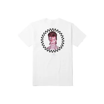Vans X David Bowie Collaboration T-Shirts Men White