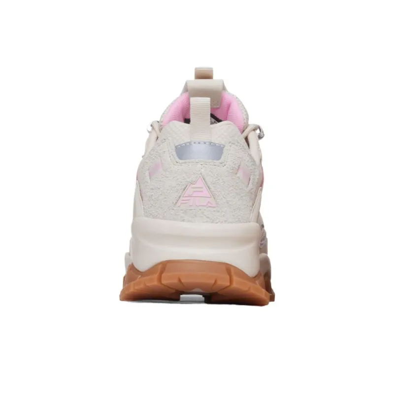 FILA Low Top Running Shoes Women's White Gray-4