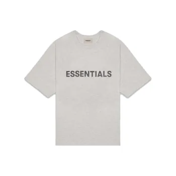 Fear Of God Essentials 3D Silicon Applique Boxy T Shirt