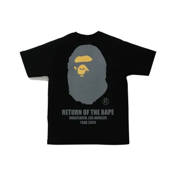 A BATHING APE X Undefeated Ape Head Tee