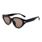 Black Frame with Tea Brown Lens
