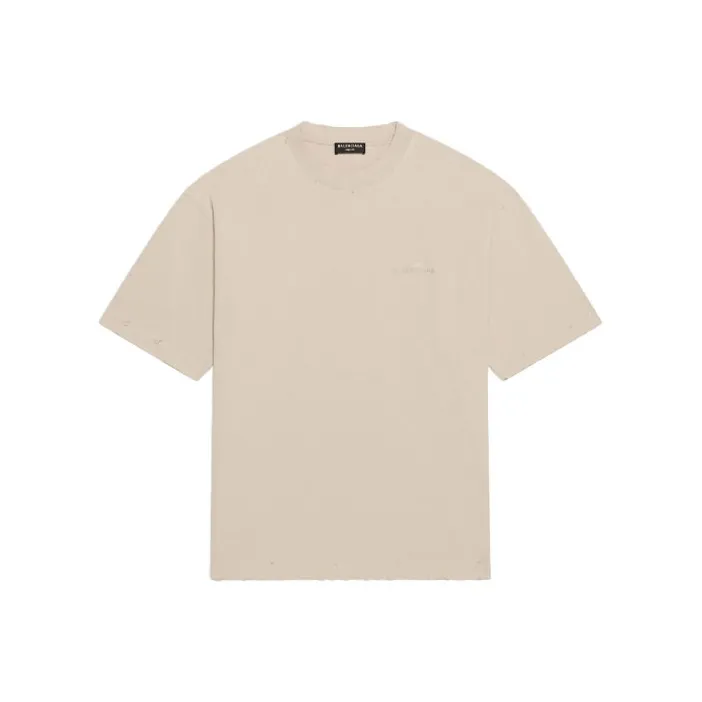 Balenciaga SS22 T Shirt Men's Beige-0