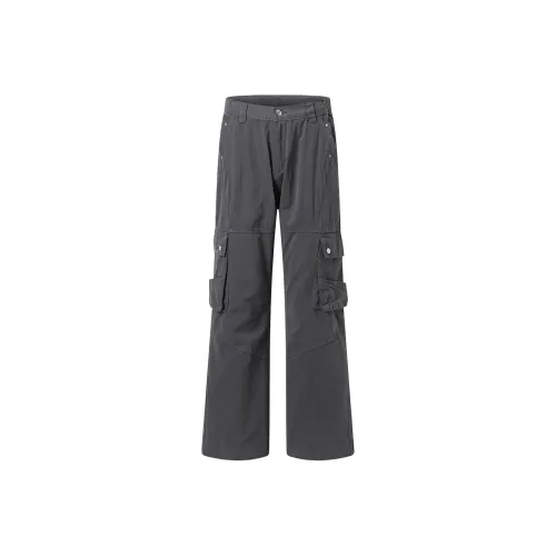LOOX! Casual Pants Unisex Gray