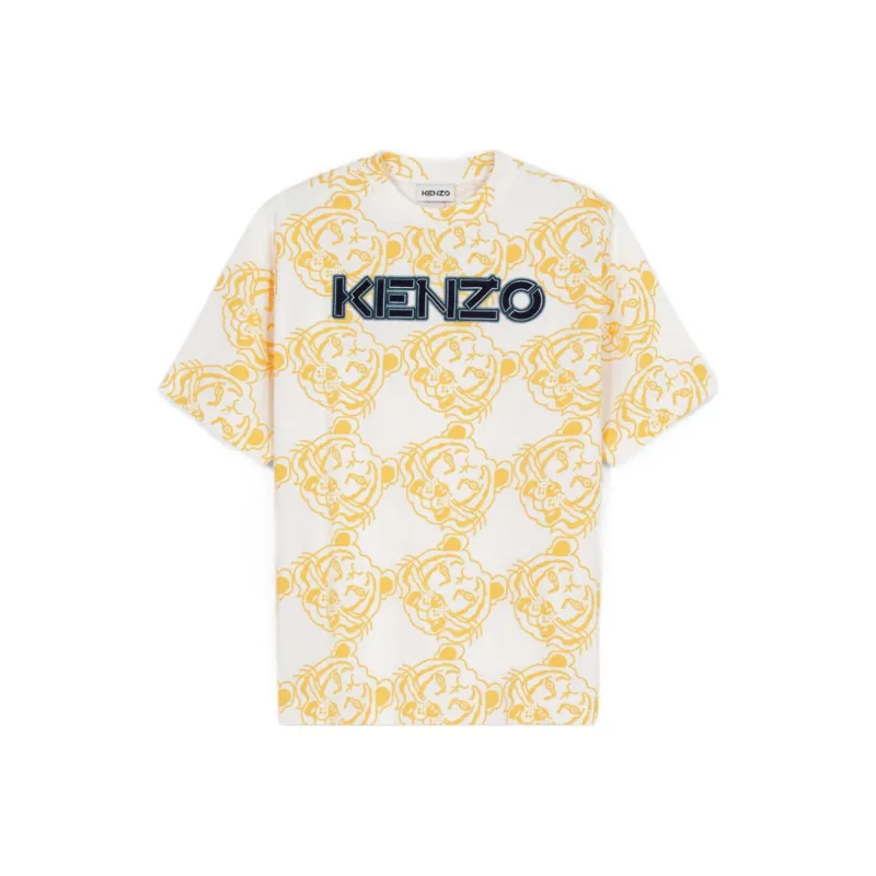 KENZO T-Shirts Men Yellow-0