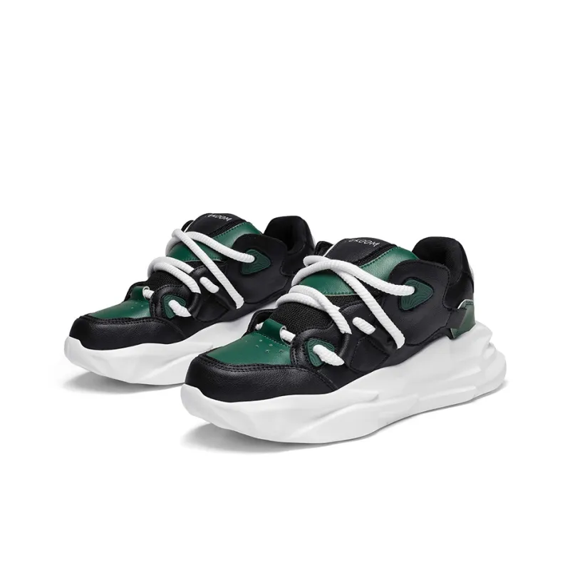 OFFER AITR Anti Slip And Wear Resistant Height Increasing Low Top Chunky Sneakers Men's-8