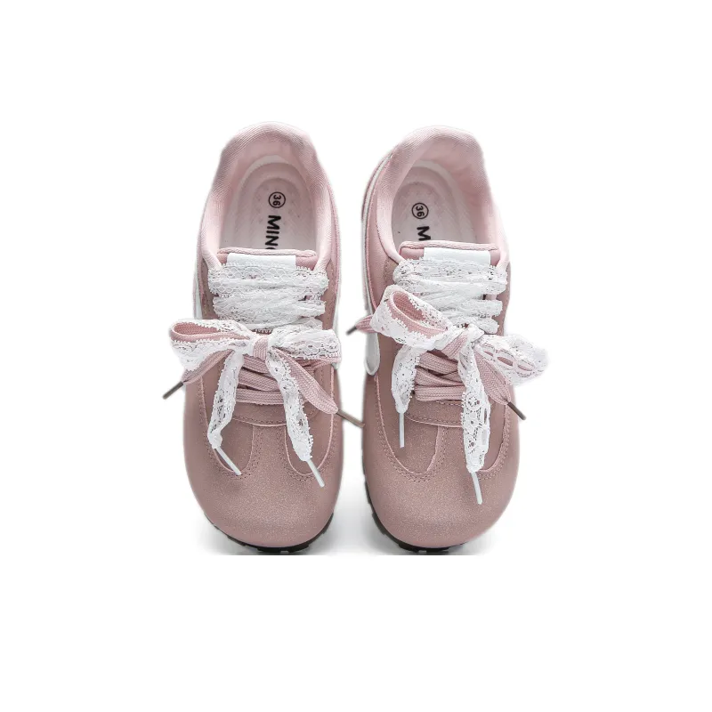 Alan Vincent Slip Resistant Breathable Low Top Casual Shoes Women's Pink-3