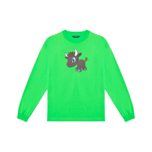 Balenciaga T-Shirts Unisex Neon Green