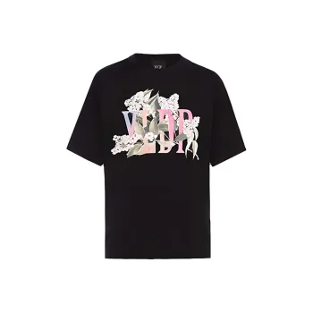 YLDP T Shirts Unisex Black