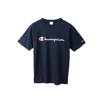 Champion T Shirt Japan Version Unisex Dark Blue