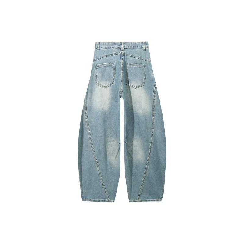 BRYAN JIMENEZ Jeans Unisex Ice Blue-1