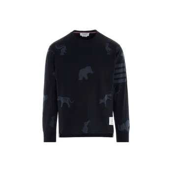 THOM BROWNE T Shirts Men Navy