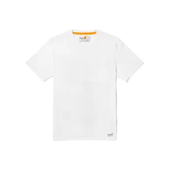 Timberland Set in Sleeve T Shirt Men's White