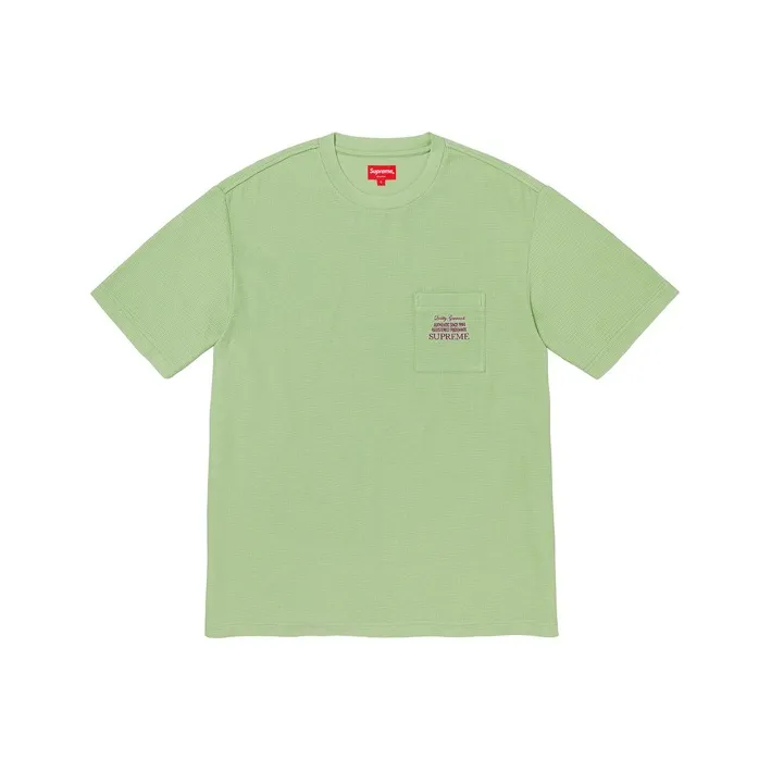 Supreme Waffle Pocket Tee-0