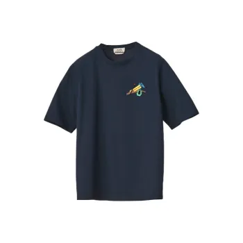 HERMES T Shirts Men Dark Blue
