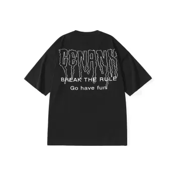GENANX Straight Elbow Length Sleeved T Shirt Unisex