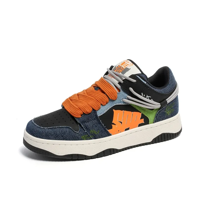 Jerden Smith Slip Resistant, Abrasion Resistant, Moisture Wicking Low Top Skateboard Shoes Unisex-3