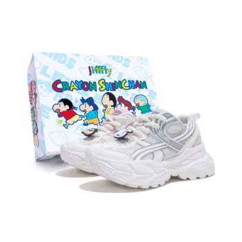 SHINCHAN x Jifffly Abrasion Resistant Breathable Height Increasing Low Top Chunky Sneakers Women's