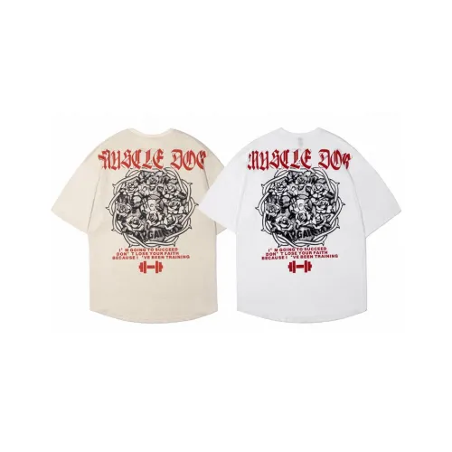 Muscle Dog T Shirts Unisex