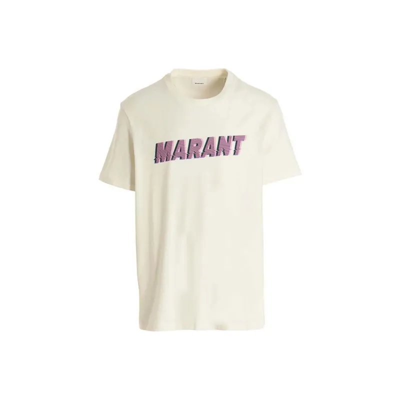 ISABEL MARANT T-Shirts Men Vanilla-0