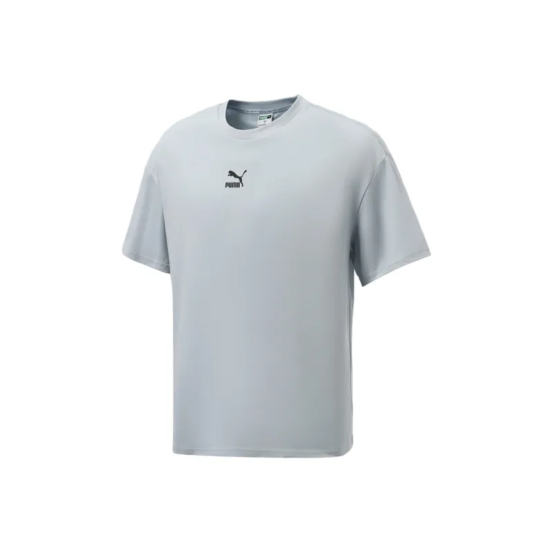 PUMA T Shirts Men Light Blue-0