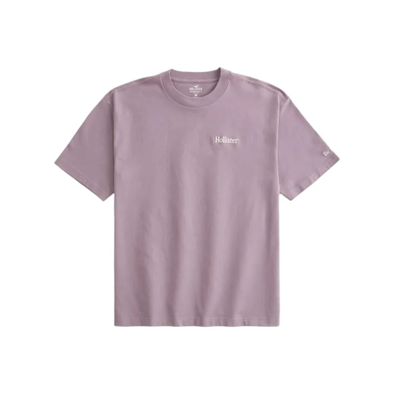 Hollister T Shirts Men Purple-1