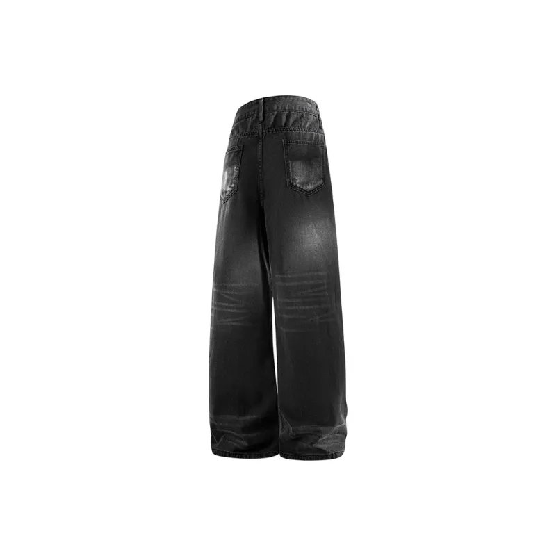DOENU Jeans Unisex Black Gray Color-2