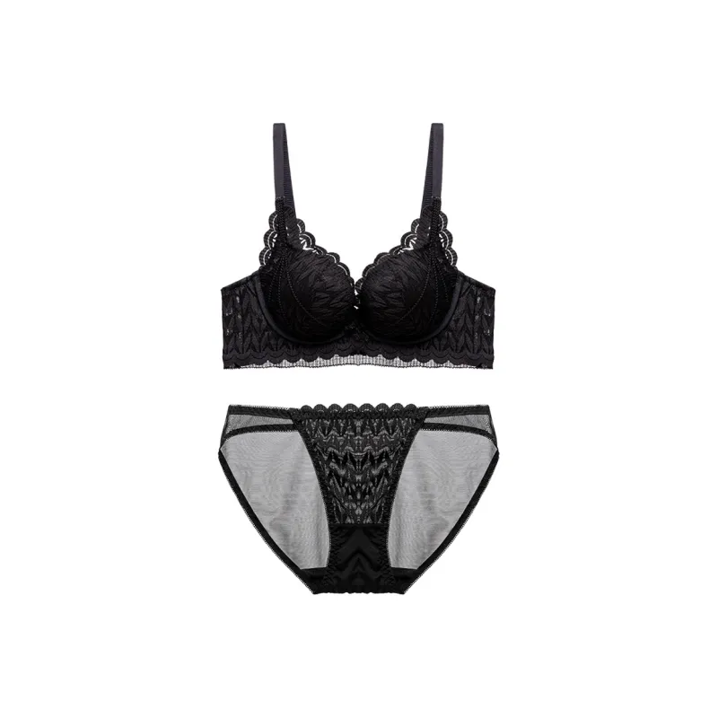 2323 Underwear Set Women's Black-0