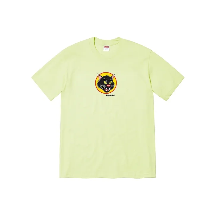 Supreme Black Cat Tee-0