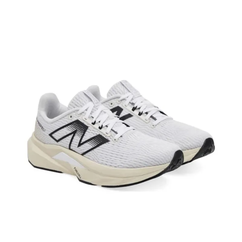 New Balance FuelCell Propel V5 Anti Slip Wear Resistant Low Top Running Shoes Women's White-2