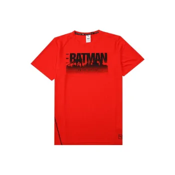 PUMA x Batman T Shirt Men's Flame Red