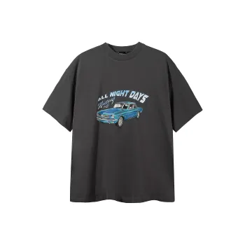 ALL NIGHT DAYS Heavyweight T Shirt Unisex