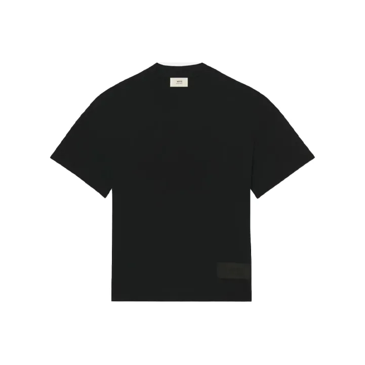 AMIPARIS Satin Label T Shirt-0