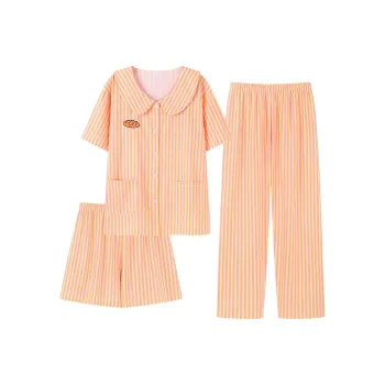 WANANNI Pajama Set Women's Orange