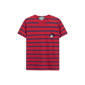 Disney X GUCCI T Shirts Unisex Red Blue