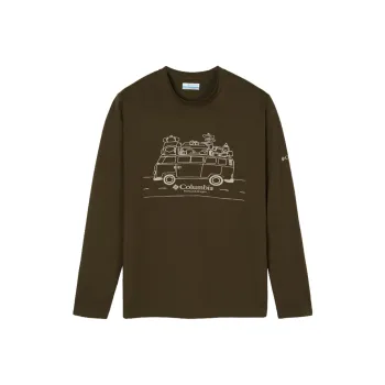 Columbia T Shirt Men's Army Green