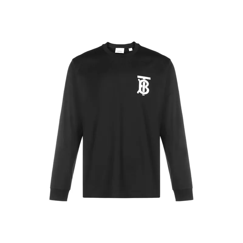 Burberry T-Shirts Men Black-0
