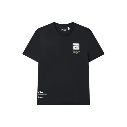 FILA T-Shirts Men Jet Black