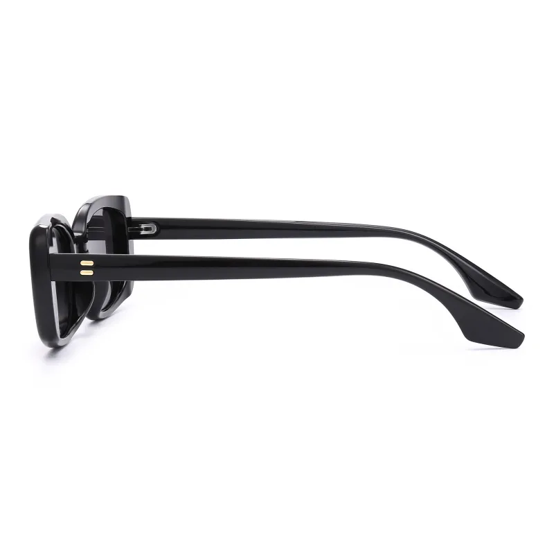 PULAIS Plate Frame Irregular Shape Sunglasses Unisex-1