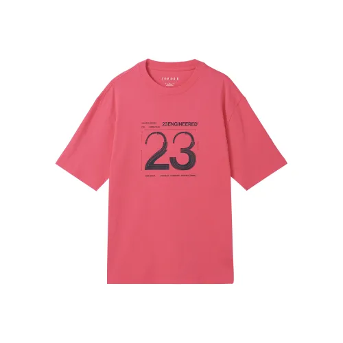 Jordan Drop Shoulder Sleeve T Shirt Men's Light Melted Red