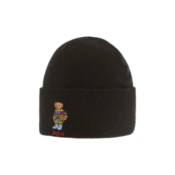 Polo Ralph Lauren Wool · Nylon Acrylic Beanies Unisex Black