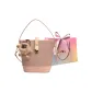 Pink with Charm-Shopping Bag