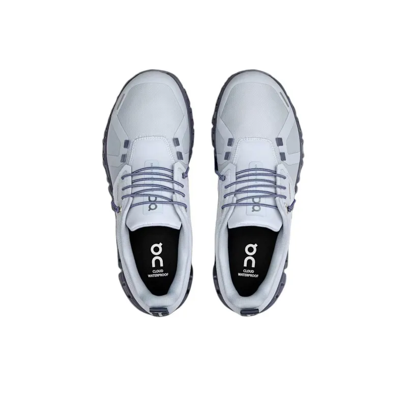 On Running Cloud 6 Waterproof Heather Metal Women's-3
