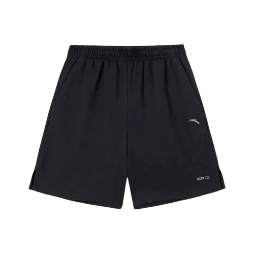 Anta Comprehensive Training Collection Sports Lifestyle Collection Casual Shorts Women's Basic Black