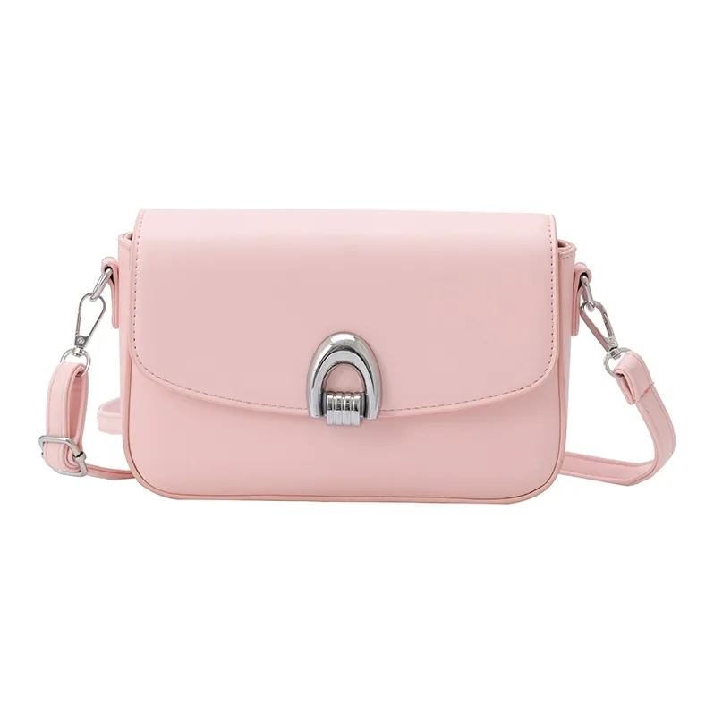 Yalu PU Crossbody Bag Shoulder Bag Regular Women's Black/White/Pink/Brown/Khaki-13