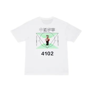 LiNing Boring Ape Trend Sportswear Collection T Shirts Unisex White