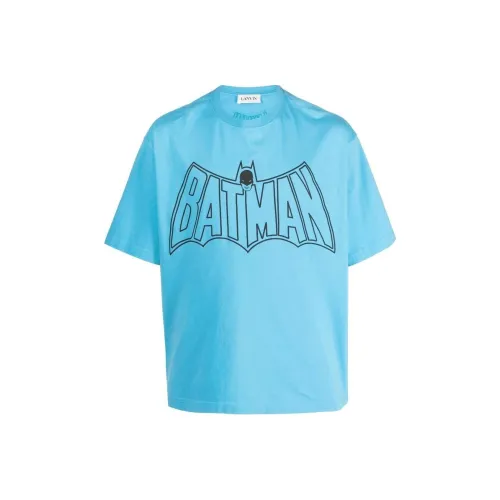 Lanvin X Batman SS22 T Shirt Men's Blue