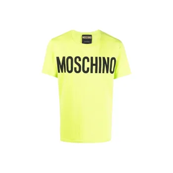 MOSCHINO T Shirts Men Green
