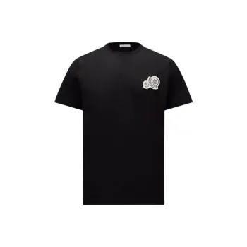 Moncler Double Logo Patch Crewneck T Shirt