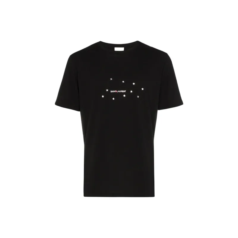 SAINT LAURENT T Shirt Men's Black-0