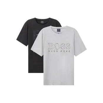 HUGO BOSS Short Sleeved T Shirts Men's 1 Set 2 Pack